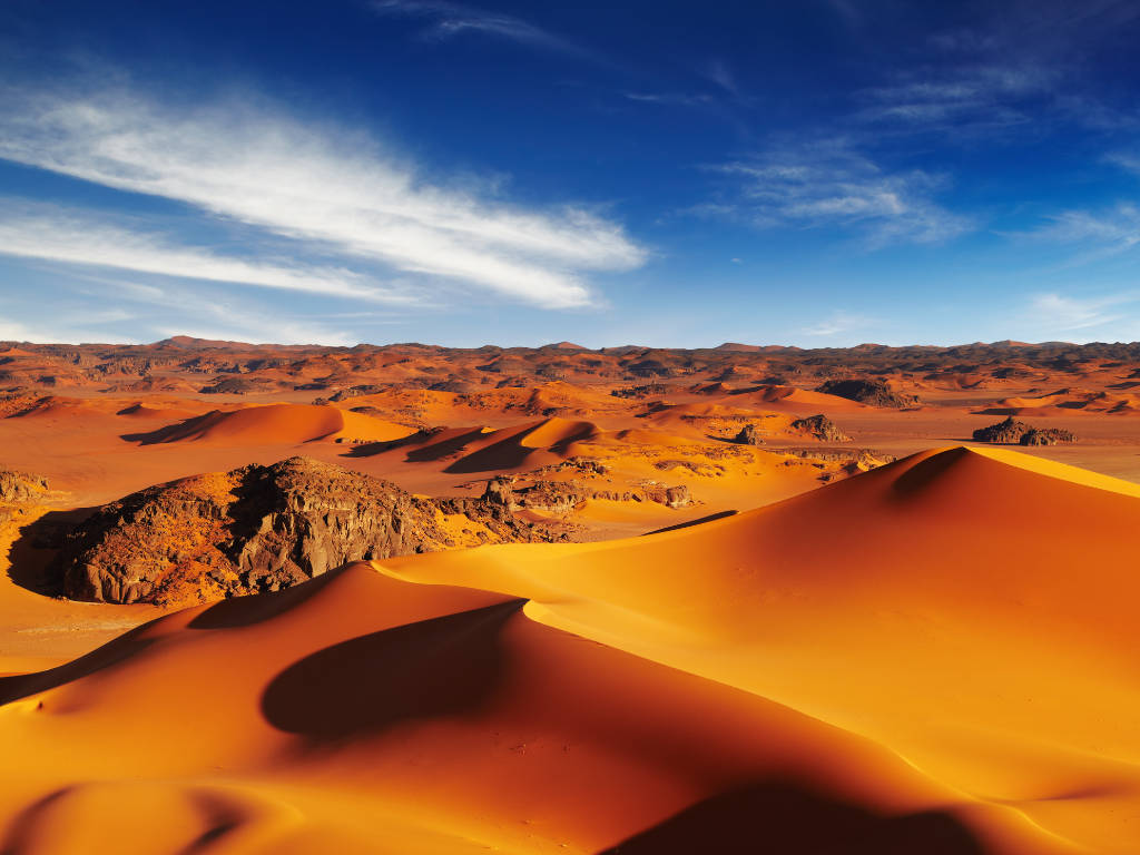 Deserto del Sahara in Tunisia