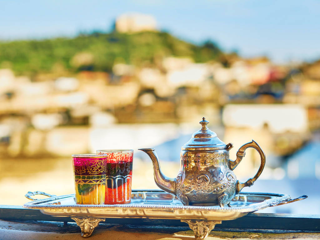 Il tè alla menta del Marocco
